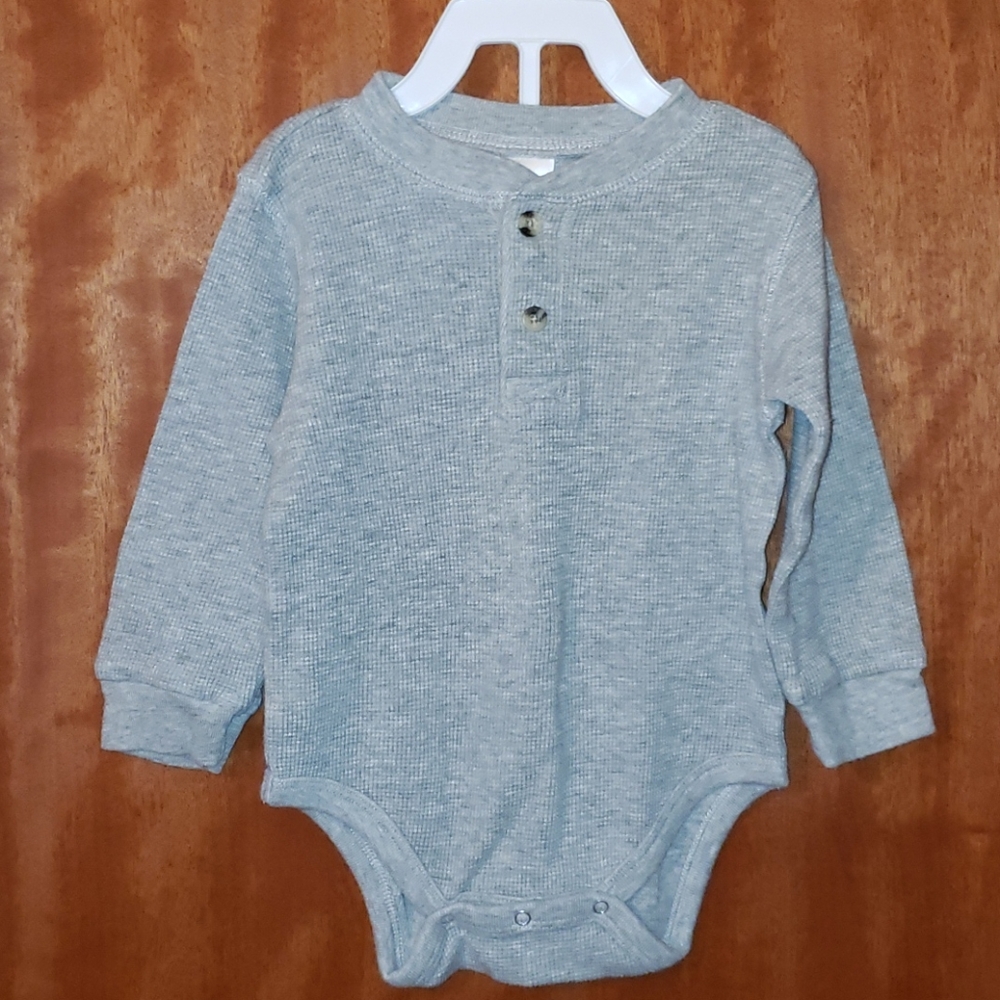 🔷️$8/ea OR 3/$20🔷Like New! Thermal Henley Onesie